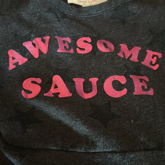 Short sleeve size small skater dress. Star pattern “awesome sauce” - Picture 3 of 3